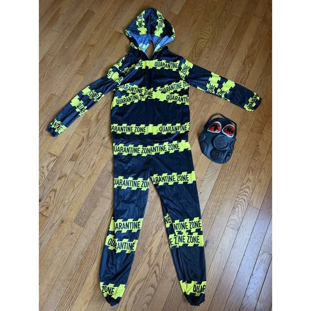 Rubie's Costumes Large Black Polyester Halloween Boy's Costume Large 10-12